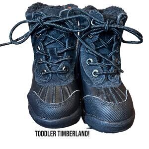 Timberland Toddler Black Mallard Winter waterproof Boots  6 342